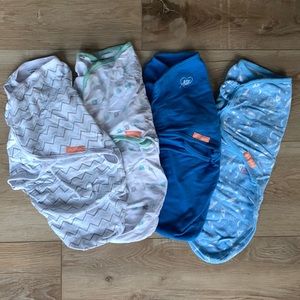 Four Swaddle Me bundle